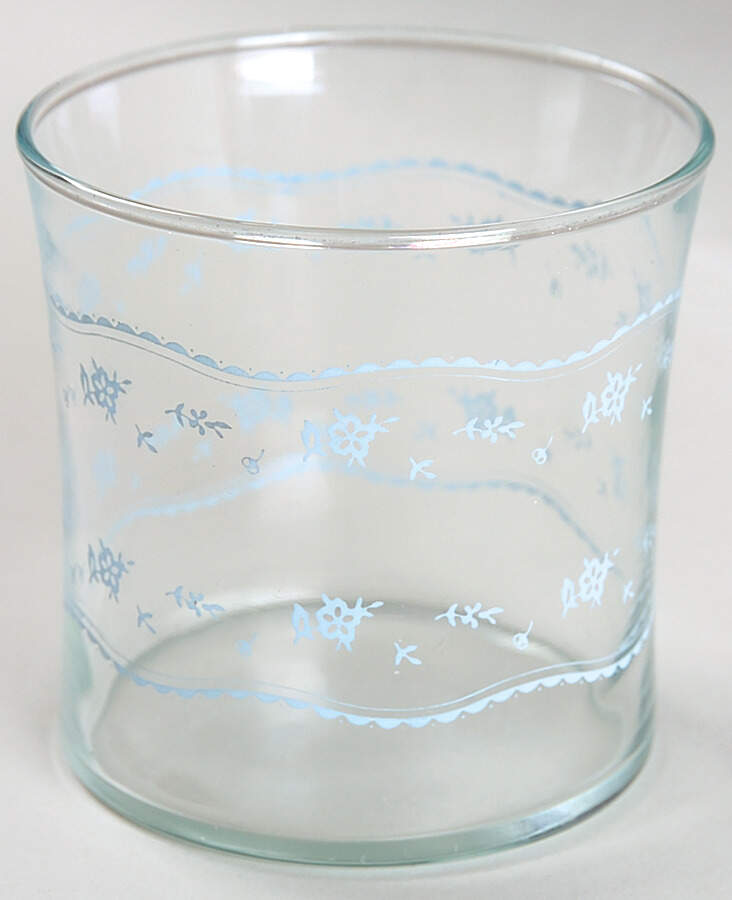 Morning Blue (Corelle) Glassware Double Old Fashioned by Corning Corelle-1