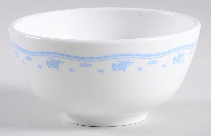 Morning Blue (Corelle) Fruit/Dessert (Sauce) Bowl by Corning Corelle-1