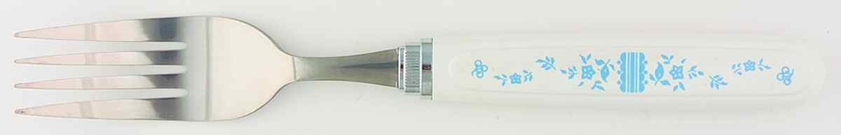 Morning Blue (Corelle) Dinner Fork (7 3/8" or Smaller) by Corning Corelle-1
