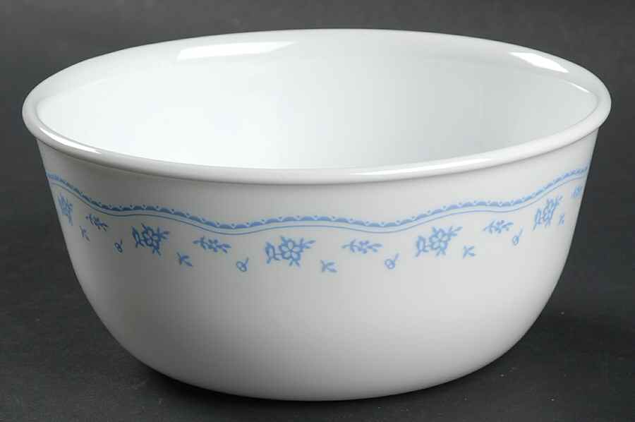 Morning Blue (Corelle) Super Soup/Cereal Bowl by Corning Corelle-1