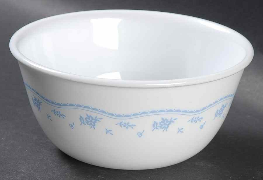 Morning Blue (Corelle) Dessert Bowl by Corning Corelle-1