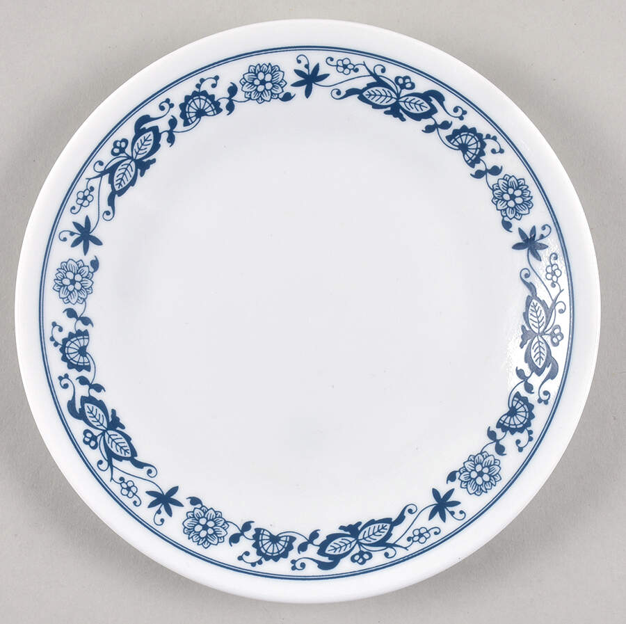 Old Town Blue (Corelle) Bread & Butter Plate by Corning Corelle-1
