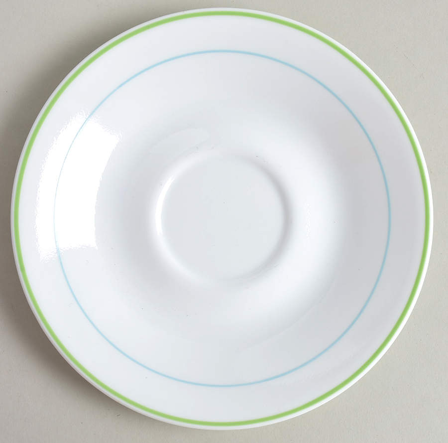 Pastel Bouquet (Corelle) Saucer by Corning Corelle-1