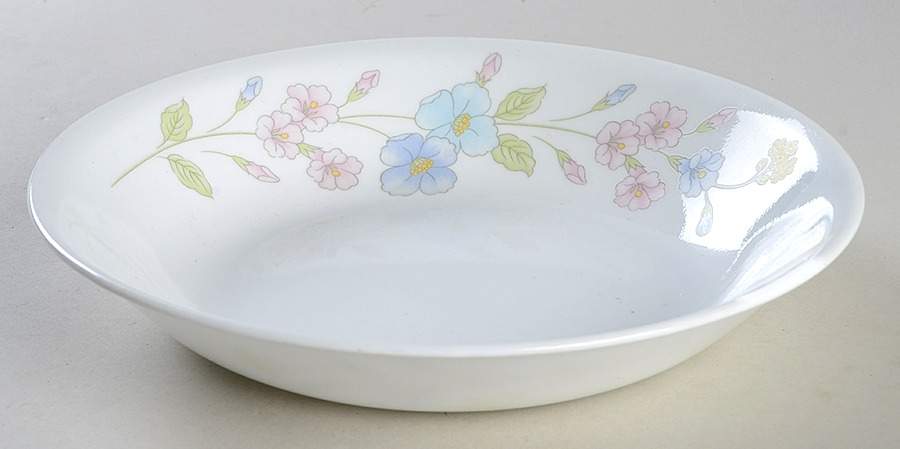 Pastel Bouquet (Corelle) 8" Soup/Pasta Bowl by Corning Corelle-1