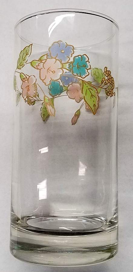 Pastel Bouquet (Corelle) 14 Oz Glassware Tumbler by Corning Corelle-1
