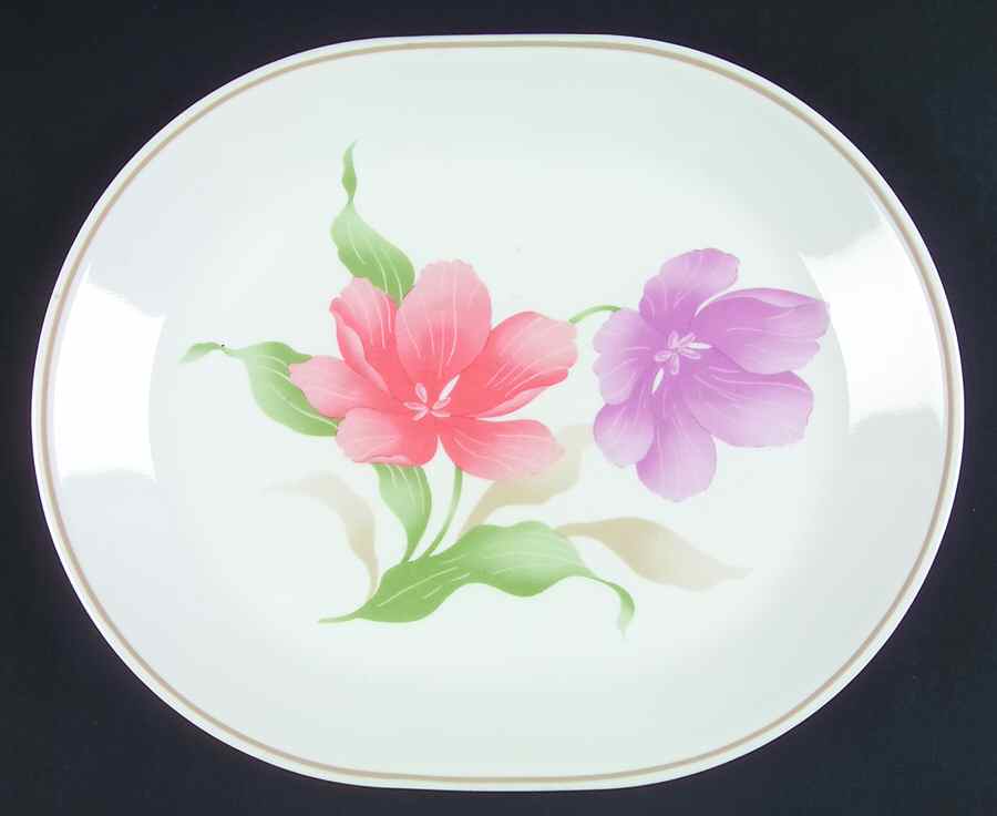 Pacifica (Corelle) 12" Oval Serving Platter by Corning Corelle-1