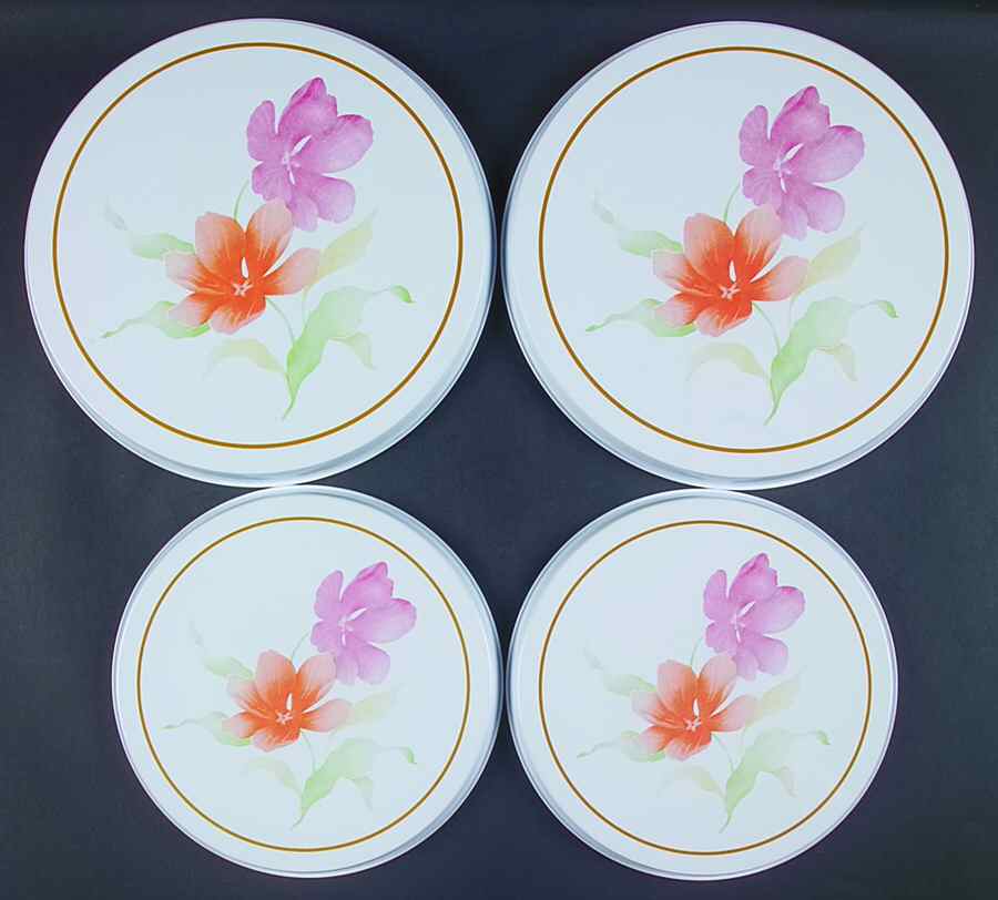 Pacifica (Corelle) Stove Cover Set-Steel 2 8" & 2 10" Round Covers by Corning Corelle-1