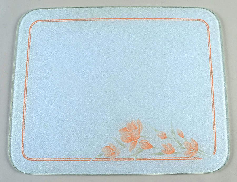 Peach Floral (Corelle) Counter Saver by Corning Corelle-1