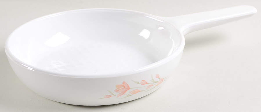 Peach Floral (Corelle) 7" Skillet No Lid by Corning Corelle-1