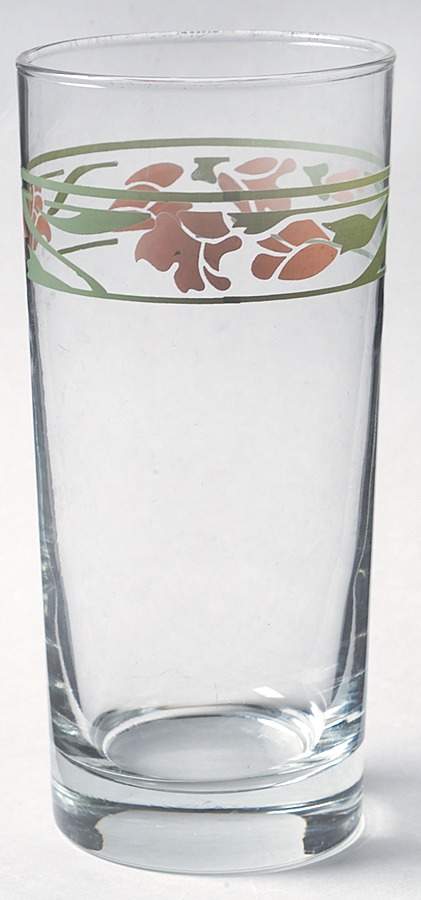 Peach Garland (Corelle) 14 Oz Glassware Tumbler by Corning Corelle-1