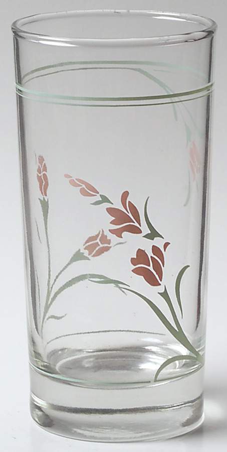 Peach Garland (Corelle) 10 Oz Glassware Tumbler by Corning Corelle-1