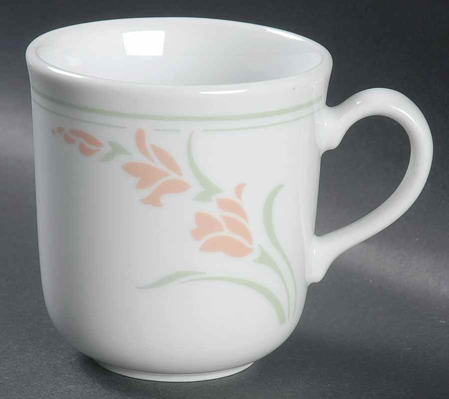 Peach Garland (Corelle) Mug by Corning Corelle-1