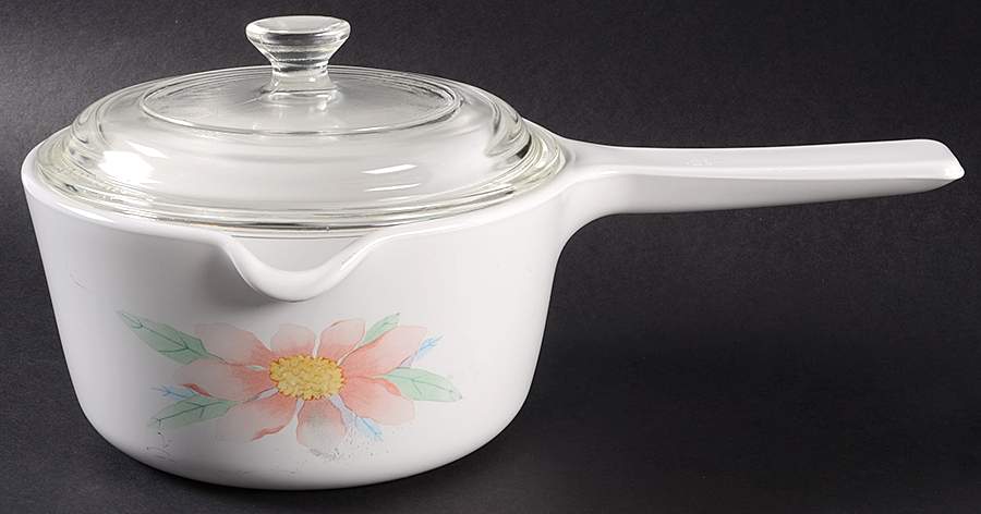 Peony 1 Quart Saucepan & Lid by Corning Corelle-1