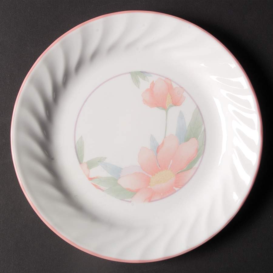 Peony Salad Plate by Corning Corelle-1