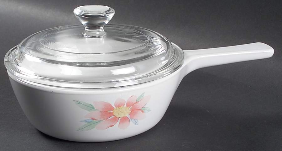 Peony 1.5 Pint Menuette Pan & Lid by Corning Corelle-1