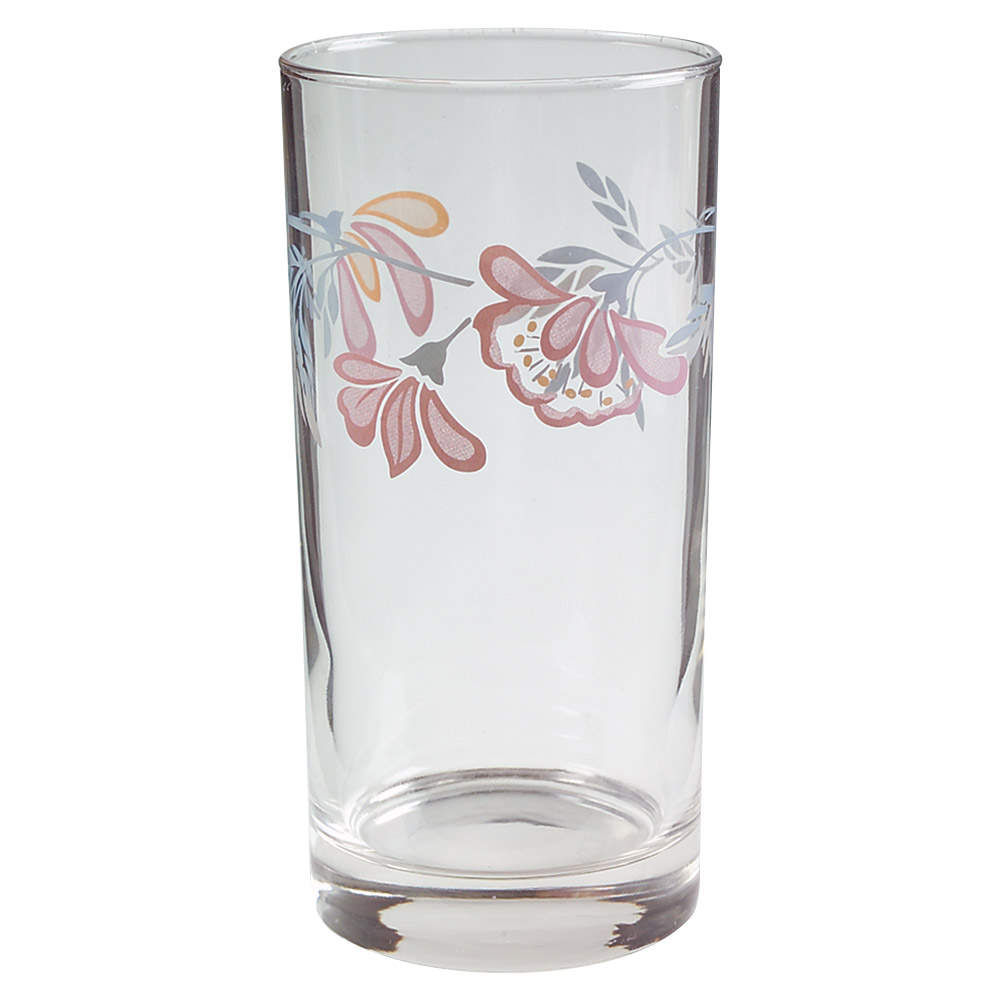 Pink Trio (Corelle) 16 Oz Glassware Tumbler by Corning Corelle-1