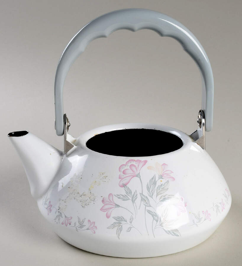 Pink Trio (Corelle) Individual Metal Kettle No Lid by Corning Corelle-1