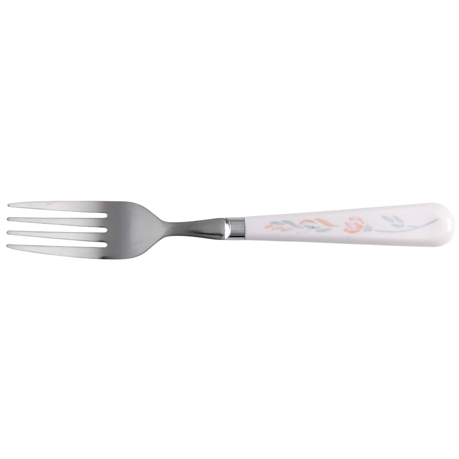 Pink Trio (Corelle) Dinner Fork (7 1/2" or Larger) by Corning Corelle-1