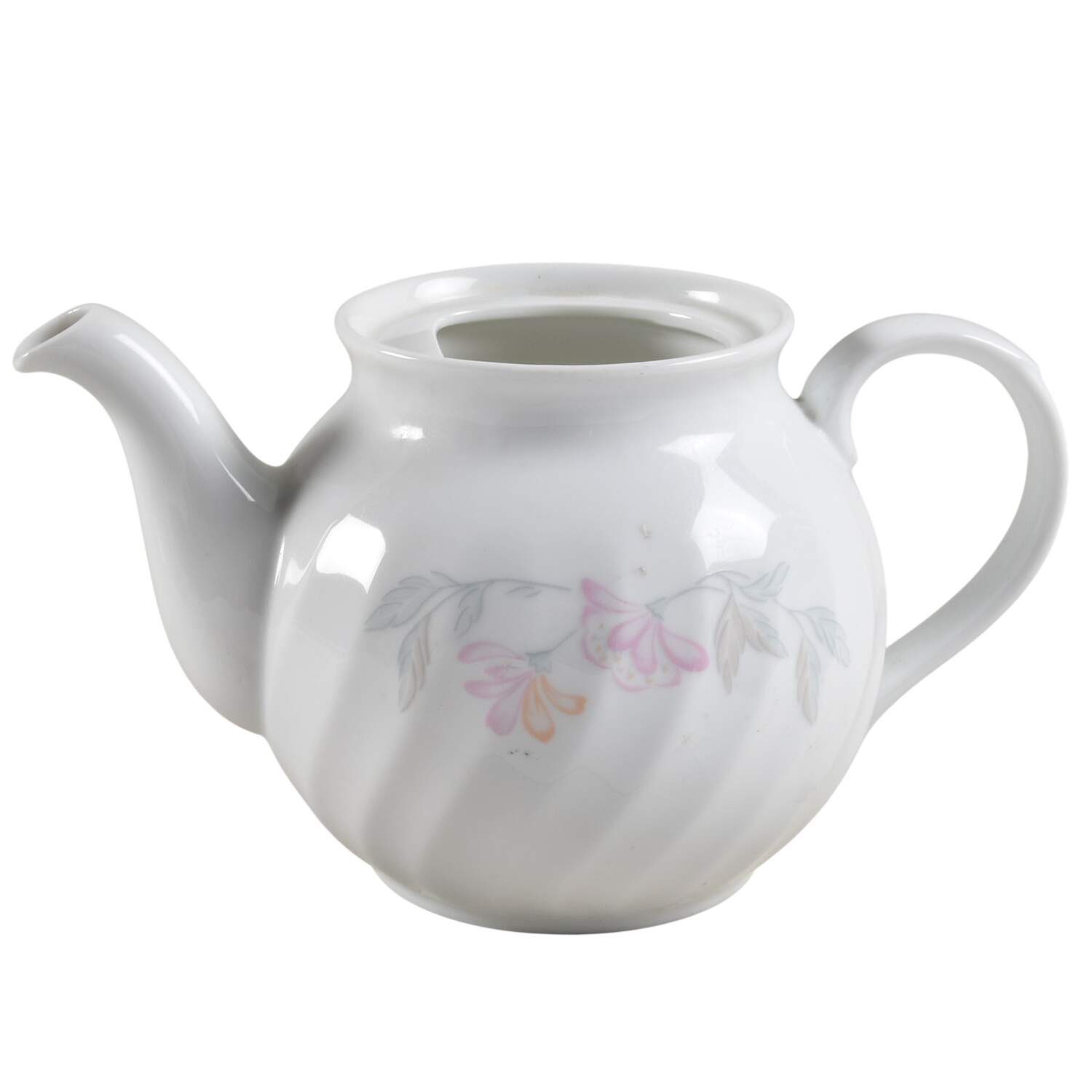 Pink Trio (Corelle) Teapot No Lid by Corning Corelle-1