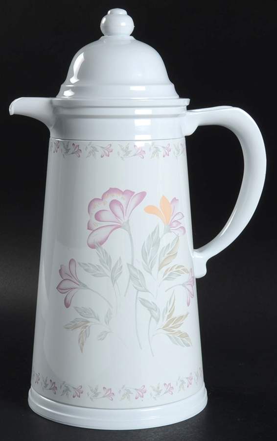 Pink Trio (Corelle) Plastic Thermos/Carafe & Lid by Corning Corelle-1