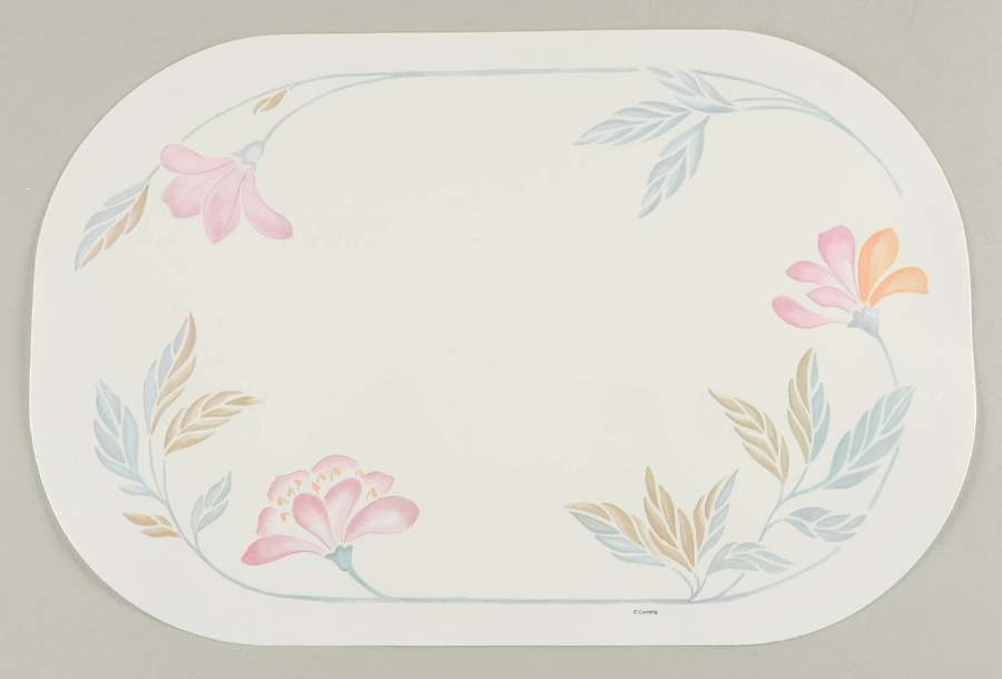 Pink Trio (Corelle) Vinyl Placemat by Corning Corelle-1