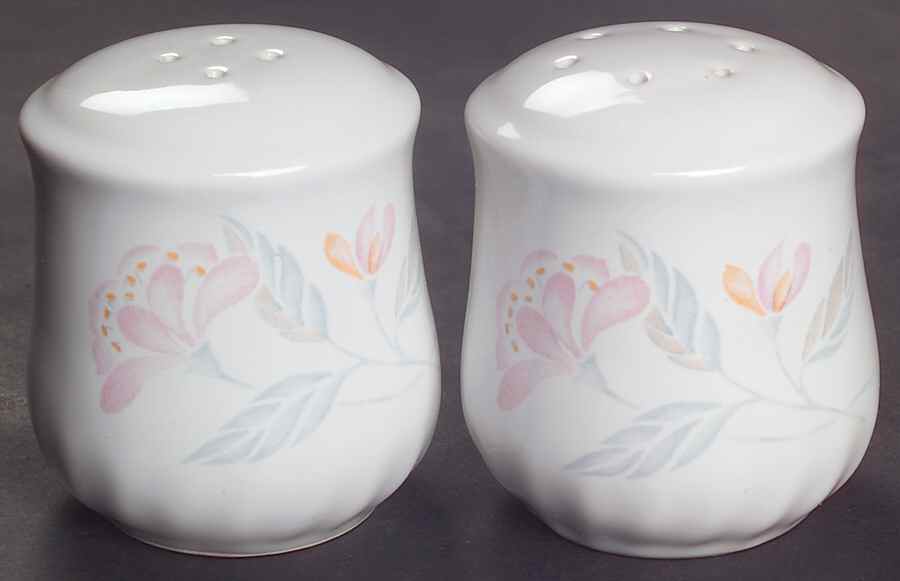 Pink Trio (Corelle) Salt & Pepper Set by Corning Corelle-1