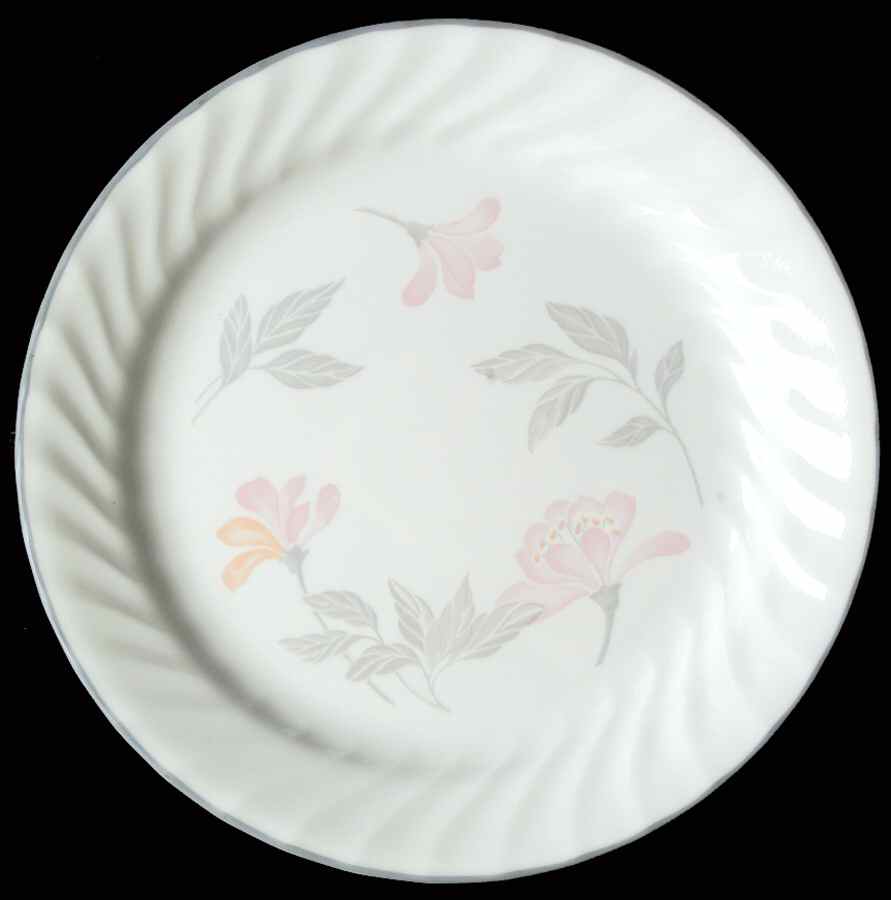 Pink Trio (Corelle) Luncheon Plate by Corning Corelle-1
