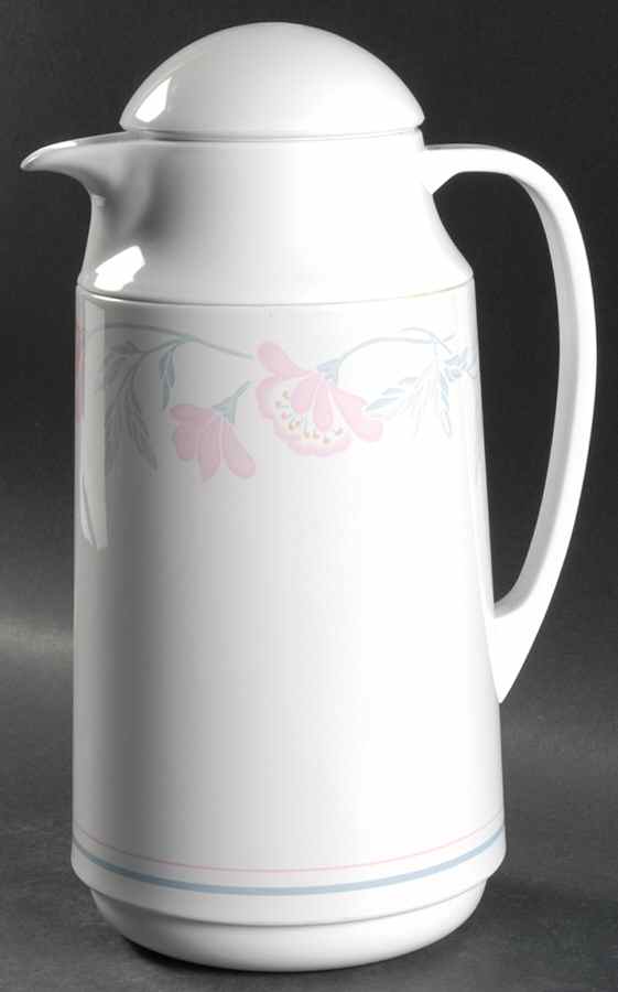 Pink Trio (Corelle) Plastic Thermos/Carafe & Lid by Corning Corelle-1