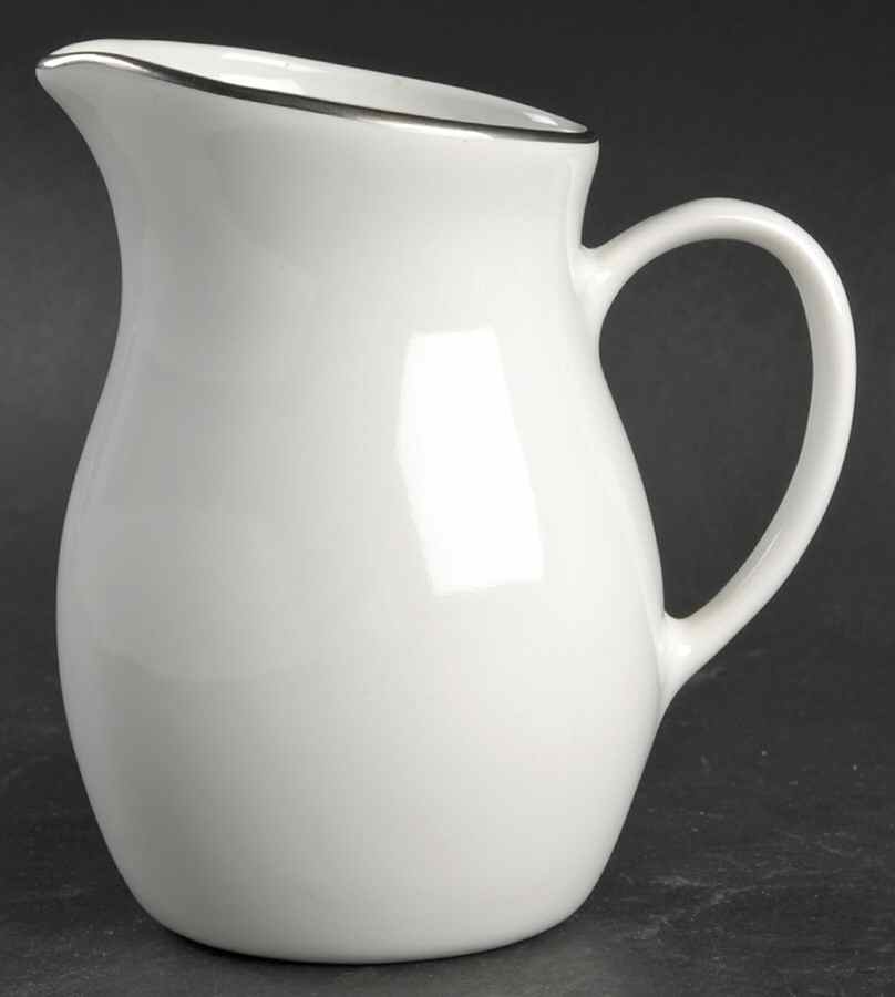 Platinum Edge (Centure, Coupe) Creamer by Corning Corelle-1