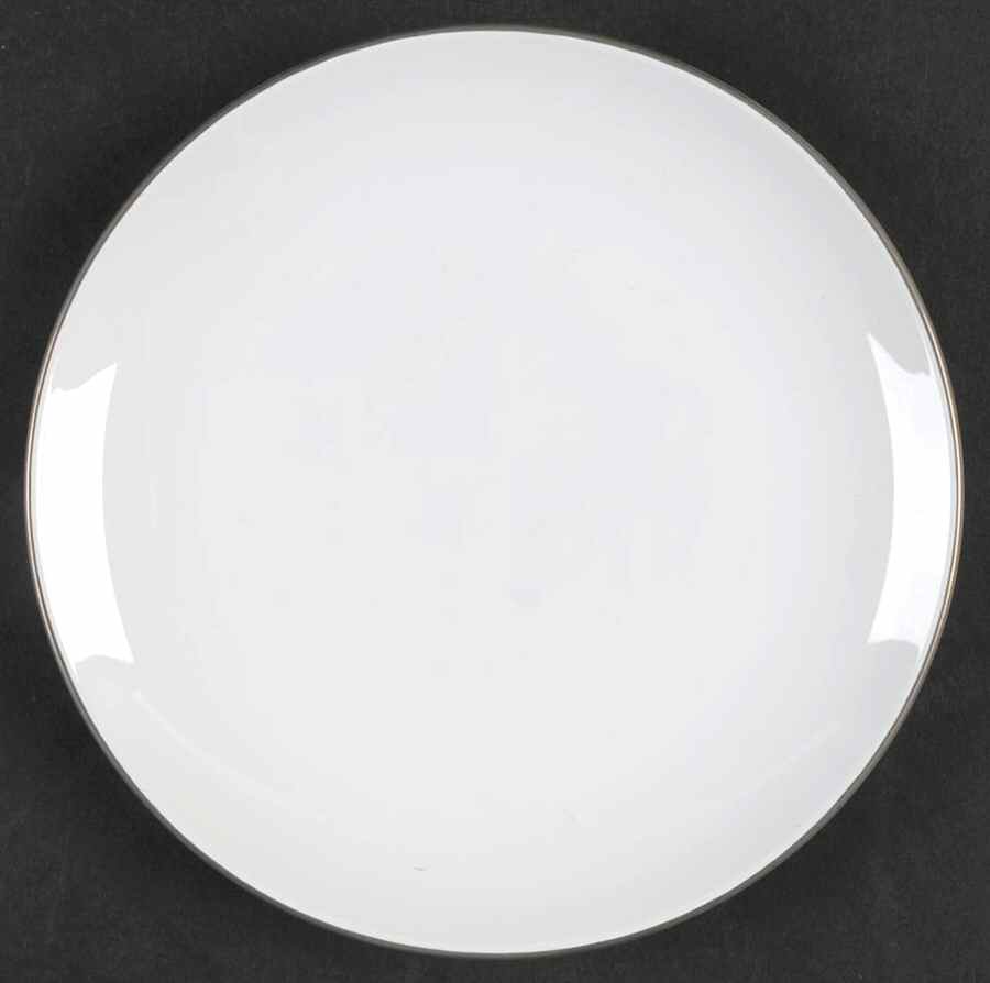 Platinum Edge (Centure, Coupe) Bread & Butter Plate by Corning Corelle-1