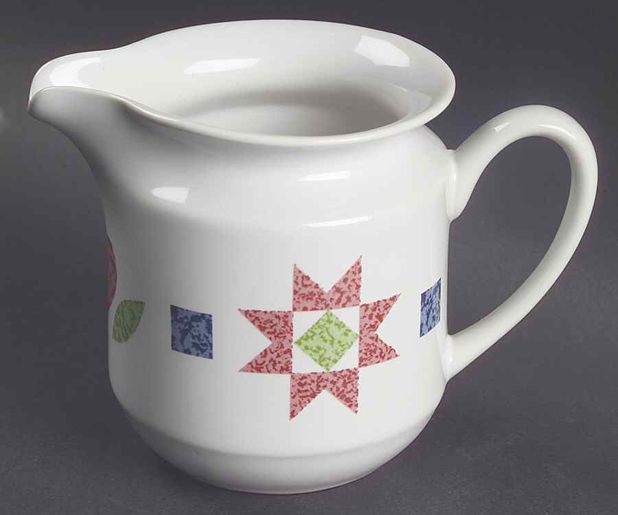 Quilt (Corelle) Creamer by Corning Corelle-1