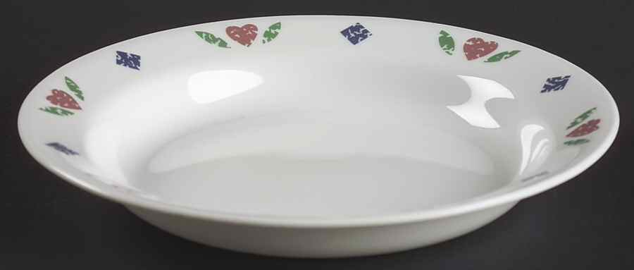 Quilt (Corelle) Rim Soup Bowl by Corning Corelle-1