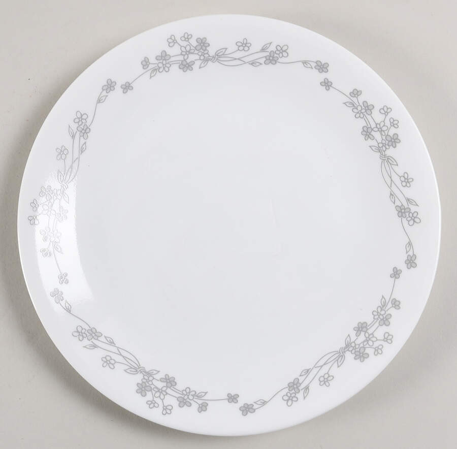 Ribbon Bouquet (Corelle) Salad Plate by Corning Corelle-1