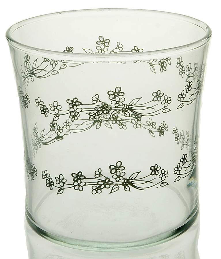 Ribbon Bouquet (Corelle) 12 Oz Glassware Double Old Fashioned by Corning Corelle-1