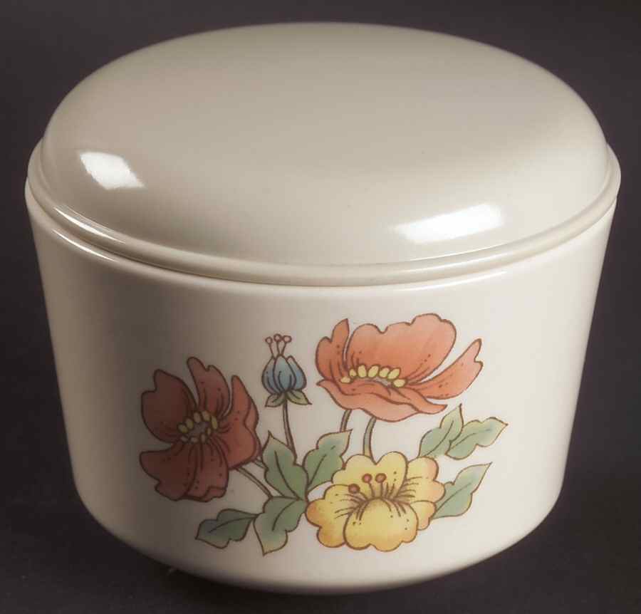 Royal Garden Sugar Bowl & Lid by Corning Corelle-1