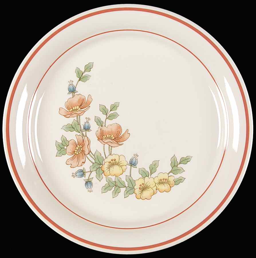 Royal Garden Luncheon Plate by Corning Corelle-1