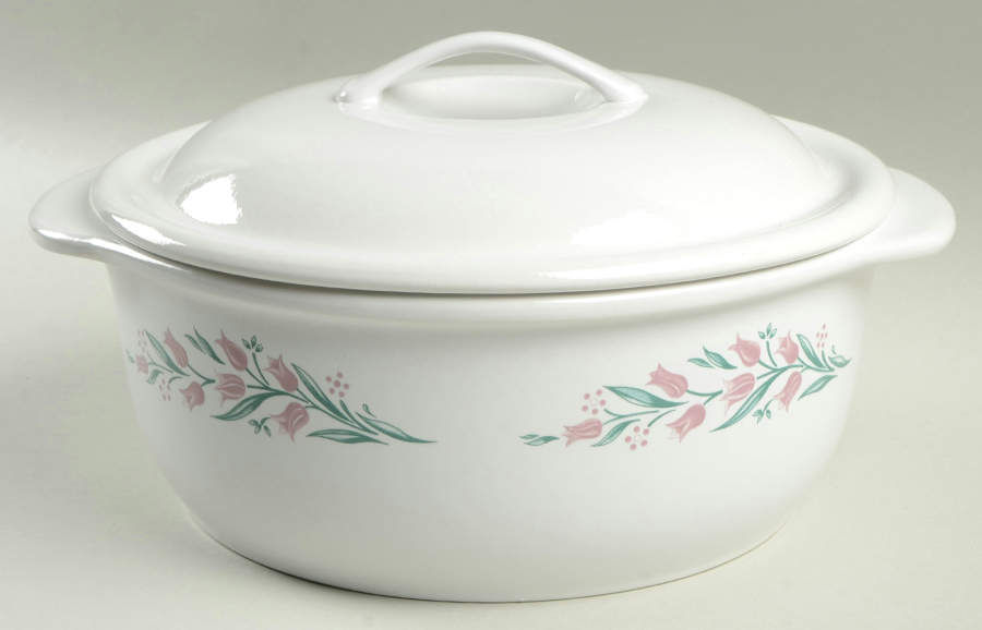 Rosemarie (Corelle) 2.5 Qt Round Covered Casserole by Corning Corelle-1