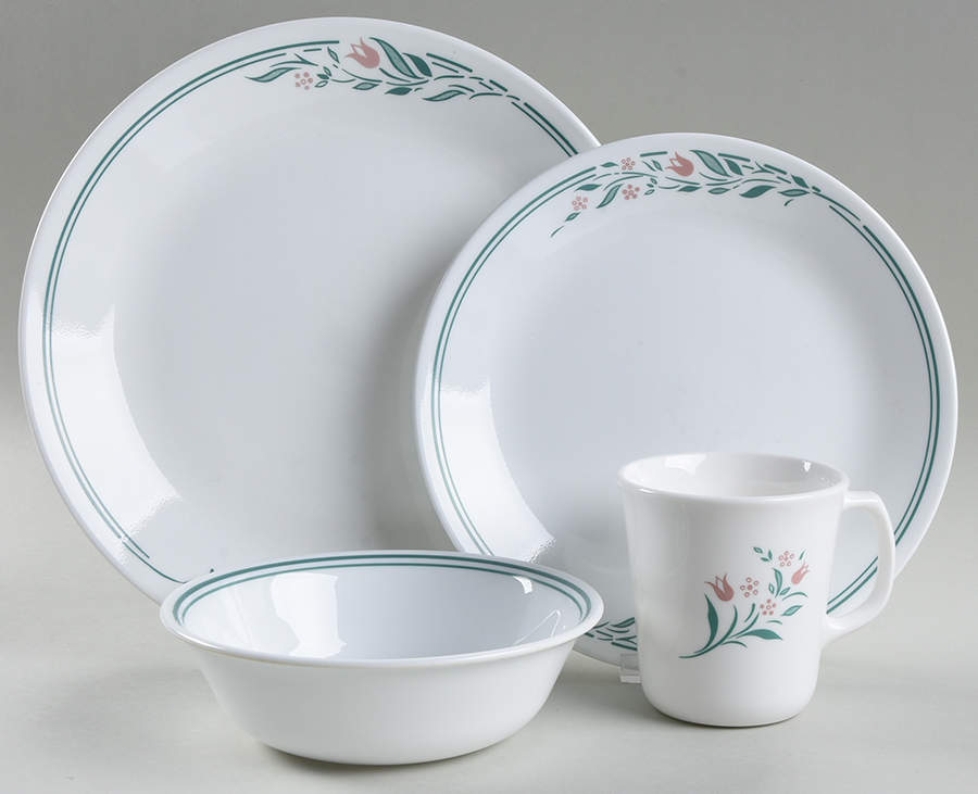 Rosemarie (Corelle) 32 Piece Estate Set by Corning Corelle-1