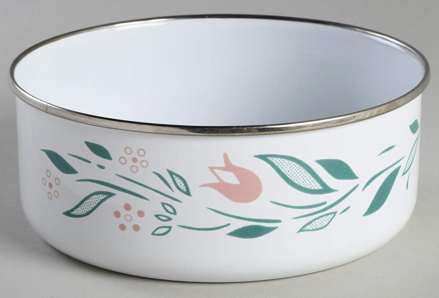 Rosemarie (Corelle) 6 5/8" Metal Bowl by Corning Corelle-1