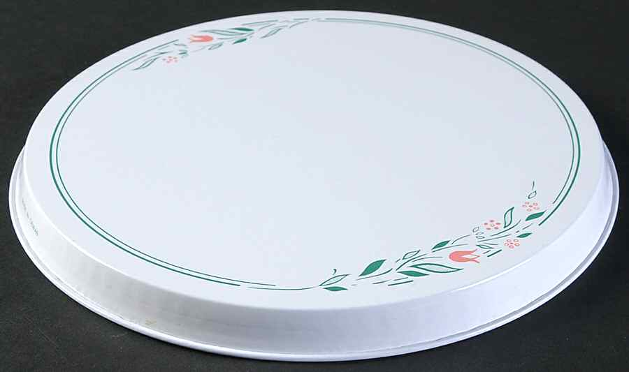 Rosemarie (Corelle) 8" Individual Tin Round Stove Cover by Corning Corelle-1