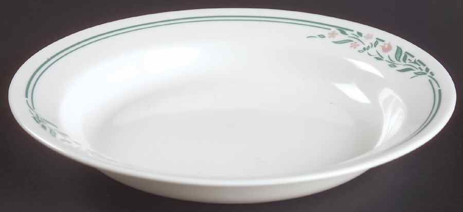 Rosemarie (Corelle) Rim Soup Bowl by Corning Corelle-1