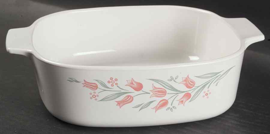 Rosemarie (Corelle) 2 Quart Square Casserole No Lid by Corning Corelle-1