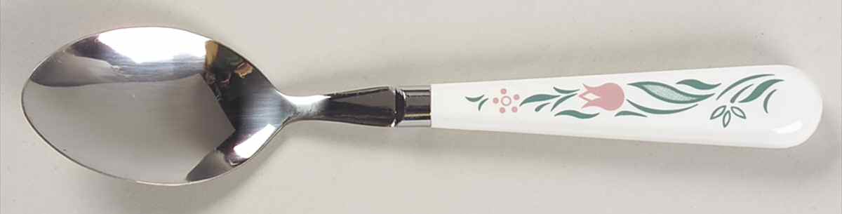 Rosemarie (Corelle) Place/Oval Soup Spoon by Corning Corelle-1
