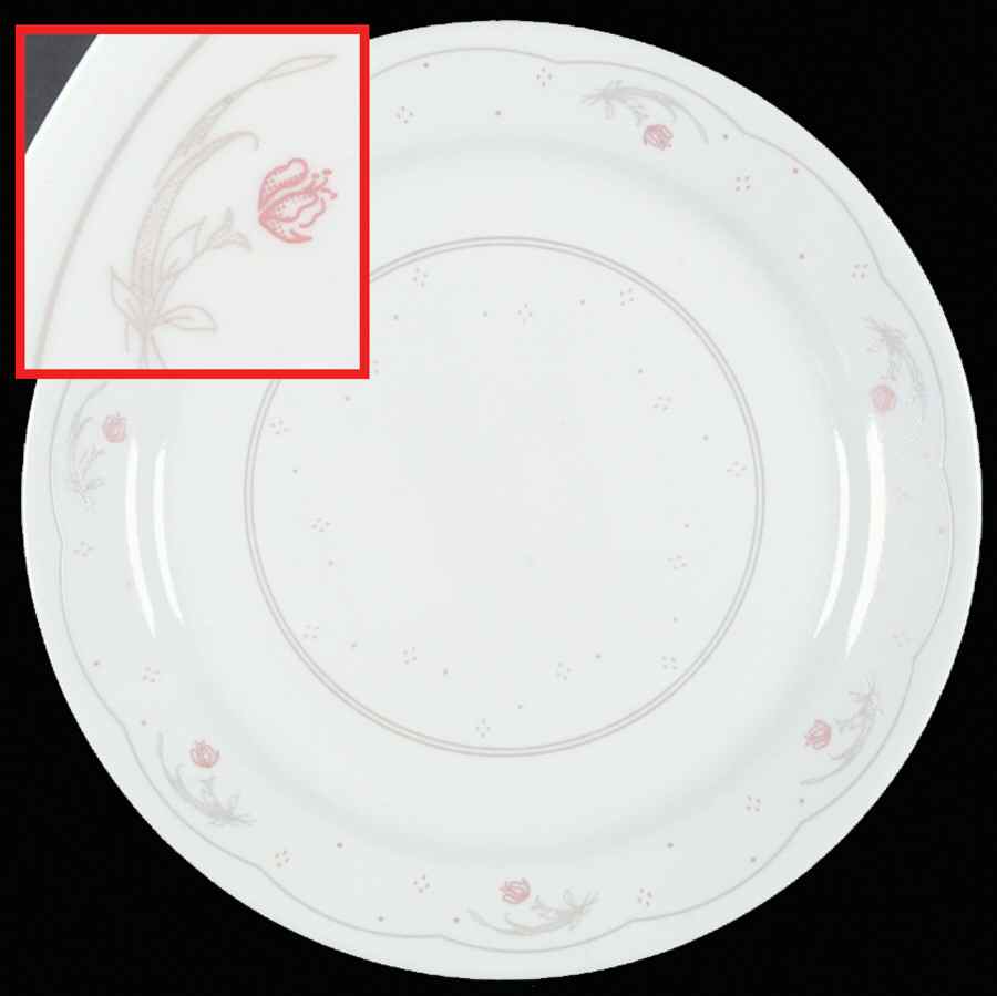 Rose Trellis (Corelle) Dinner Plate by Corning Corelle-1