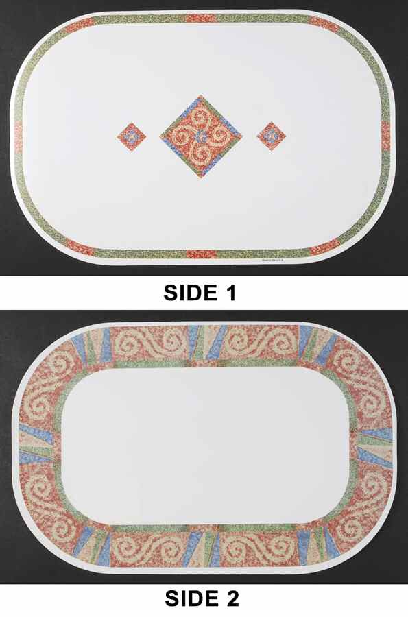 Sand Art (Corelle) Reversible Vinyl Placemat by Corning Corelle-1