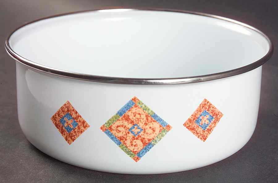 Sand Art (Corelle) 6" Metal Bowl by Corning Corelle-1
