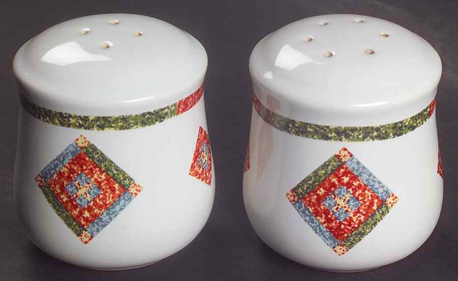 Sand Art (Corelle) Salt & Pepper Set by Corning Corelle-1