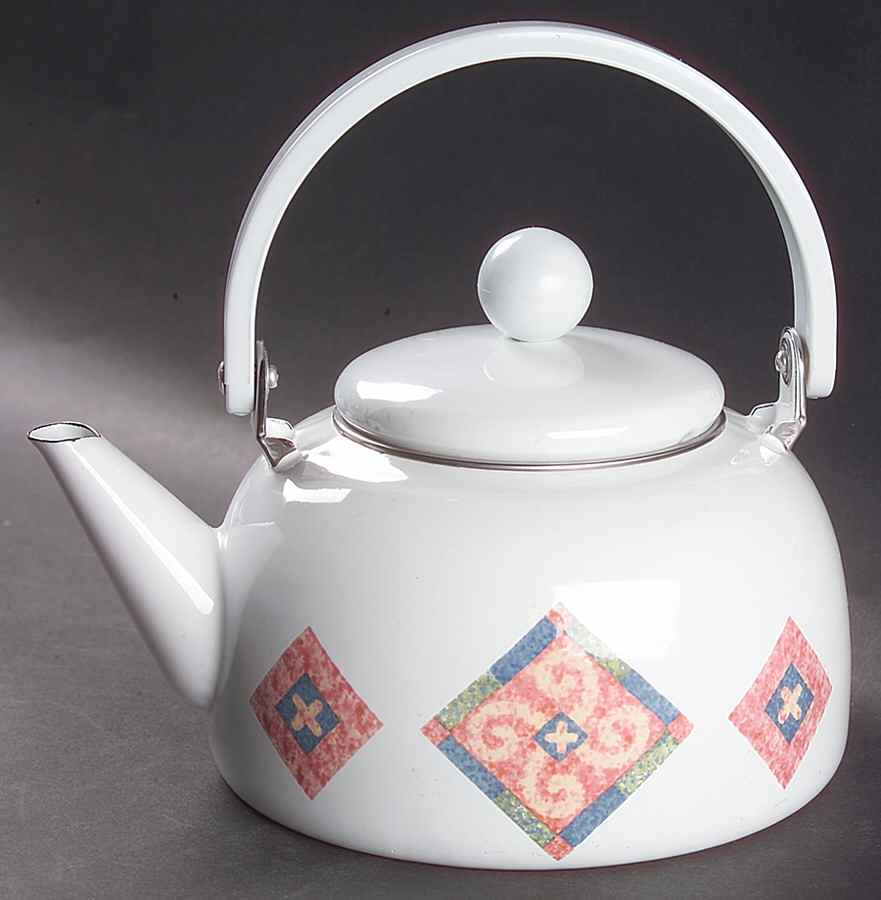 Sand Art (Corelle) Metal Kettle & Lid by Corning Corelle-1
