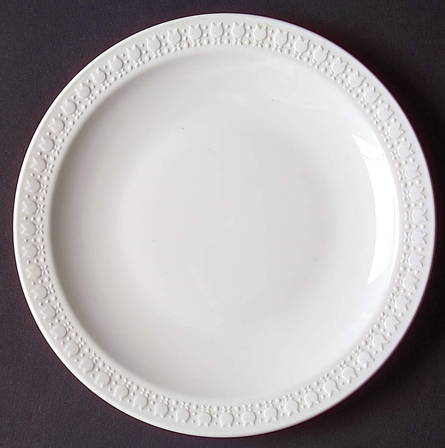 Sculptured Rim (No Trim, Centura) Bread & Butter Plate by Corning Corelle-1