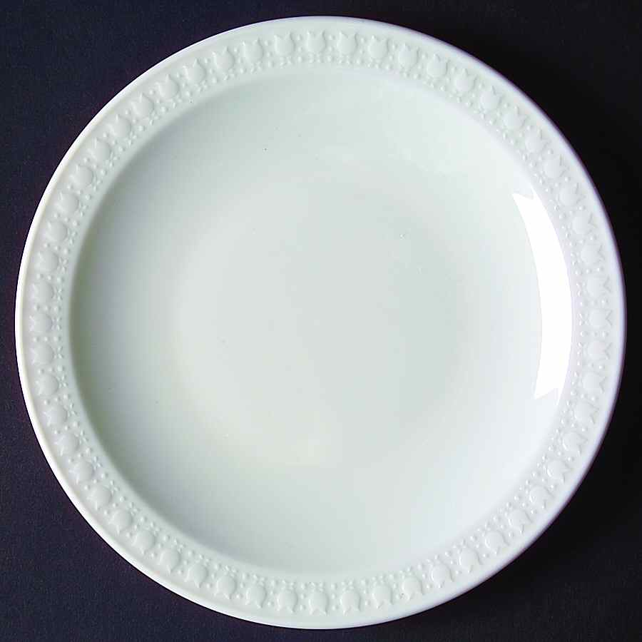 Sculptured Rim (No Trim, Pyroceram) Bread & Butter Plate by Corning Corelle-1